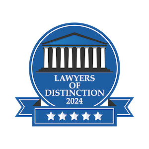 The Lawyers of Distinction Badge